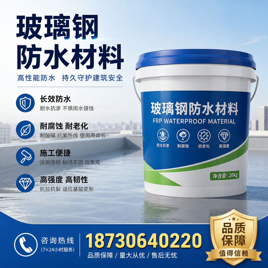 专家解析:玻璃钢防水材料的市场前景分析在 茂名