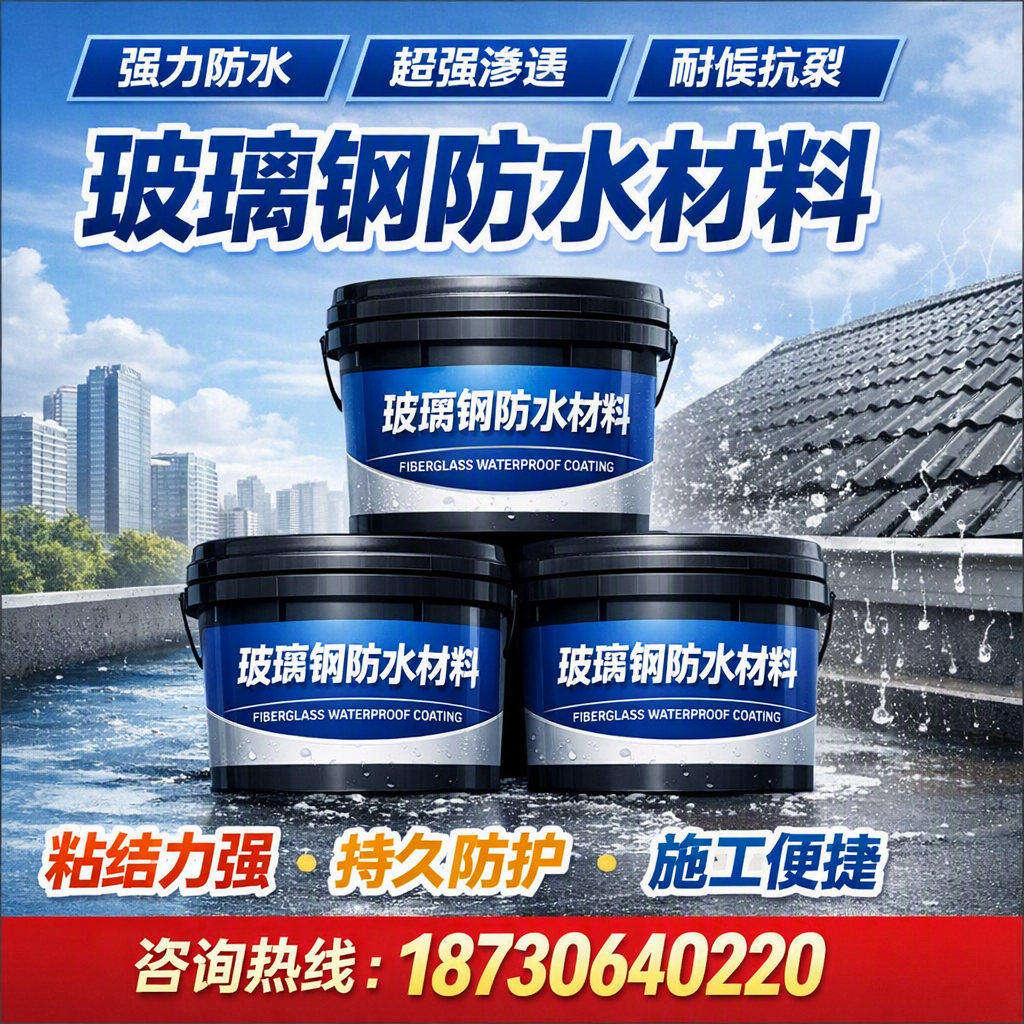 了解玻璃钢防水材料的市场趋势，茂名 企业不可不知