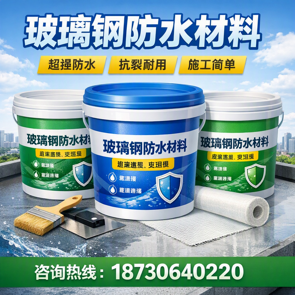 了解玻璃钢防水材料的市场趋势,茂名 企业不可不知